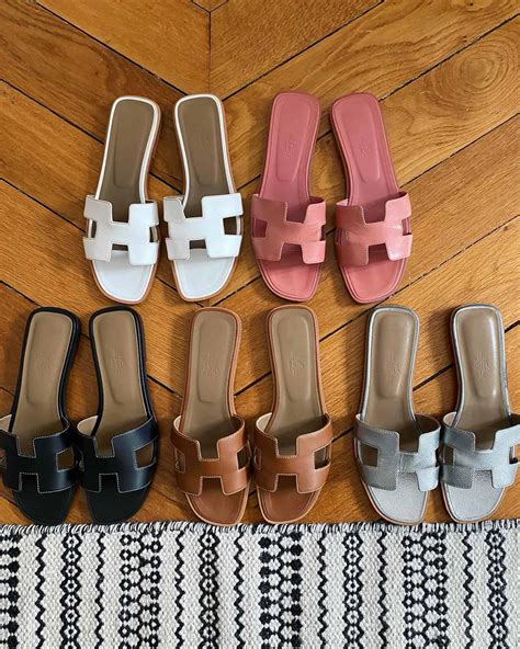 hermes perforated oran|hermes oran sandals size guide.